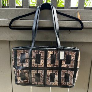 Falor Firenze 100% Leather Handbag from Italy